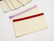 無印帆布素面筆袋/化妝包/收納袋(印刷 蝶谷巴特 素材)SB01