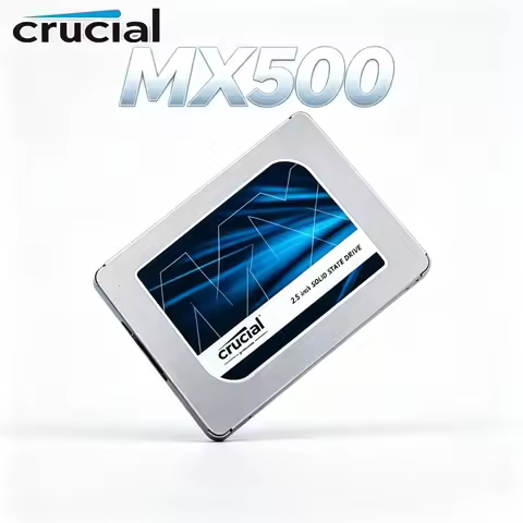 Crucial MX500 2.5" SATA Internal SSD 240GB to 2TB 3D NAND Fast Storage for Laptop Desktop Gaming PC 