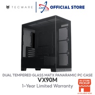 TECWARE VX90M DUAL TG MATX GAMING PC CASE