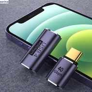 SERINA TYPE-C Adapter, TYPE-C Male To Female U-shaped Type C Plug Adapter, Aluminium Alloy Straight 