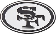 NFL San Francisco 49ers Chrome Finished Auto Emblem 3D Sticker
