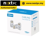 [Ready Stock] Dahua CAT5e RJ45 / CAT6 RJ45 Connector