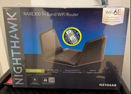 100% 全新未開封 行貨 Netgear Nighthawk RAXE300 Tri-Band WIFI 6E Router