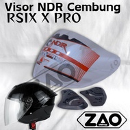 R-SIX X PRO Helmet Visor Convex Helmet Visor Handsome NDR2