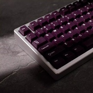 【Keycap Only】Purple Translucent Keycaps 166 Keys Cherry Profile ABS Double shot For Cherry MX Switch