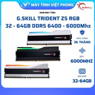 [FULLVAT] COMPUTER RAM GSKILL TRIDENT Z5 RGB 32GB - 64GB DDR5 6400 - 6000 - 5600MHz MAI HOANG STAMP