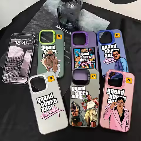 luxury game Gta vice city Phone Case for Huawei Honor 200 90 X6b X7a X9a X8a X9b X7b X9C 70 nova 11 