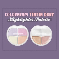 (HSD June 9, 2026) Highlighter Colorgram Tintin Dory Highlighter Palette