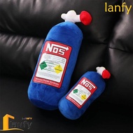 LANFY Car Neck Pillow Car Decor Creative Auto Neck Rest Plush Toys NOS Bottle NOS Nitrous Car Seat S
