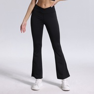 Shaping Trousers Yoga Pants Casual Trousers Flared Pants Sports Pants Fitness Pants V-Waist High Wai