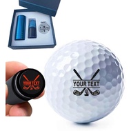 Penanda Cap Bola Golf Tersuai, Penanda Cap Bola Golf Peribadi dengan Dakwat, Bola Golf Boleh Digunak