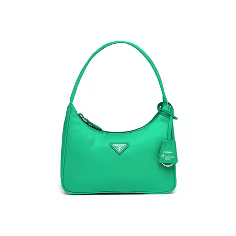 PRADA Nylon Shoulder Bag, Handbag, Shoulder Bag Women's Mint Green 1NE515-2DH0-F0223