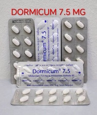Rady stoke Milan 7.5mg-imovan7.5mg-Dormicum7.5mg-miDorest7.5mg-1 starip 10 tablet vitamins (vitamins