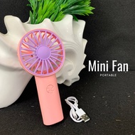 Portable Mini Fan | Handled | Usb Charging Electric Fan | Wedding Fan | Bridal Flower Fan