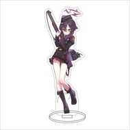 Keychain, Standee Model Blue Archive Millennium Science School Anime Study Desk Decoration