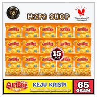Guribee Layers Snacks Crispy Cheese Flavor - 65 gr (15Pcs Packaging)