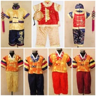 Korean Hanbok Chinese Costume for Boy age 1yr old up to 8yrs old (can self collect)