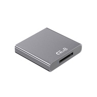 CFexpress Type B Card Reader USB3.1 10Gbps Type B CFexpress Card Reader Adapter Gray Support CFB Mem