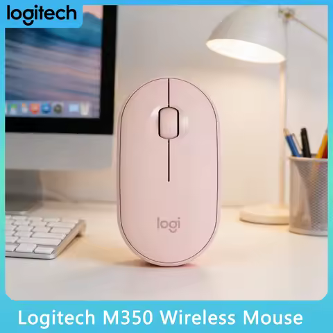 Logitech M350 - The Ultimate Office Wireless Pebble Mouse