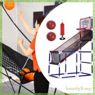 [BaositybbMY] Arcade Basketball Game Set Basketball Hoop Arcade Game for 3-12 Years Old