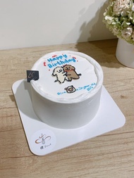 客製化蛋糕 小狗 蛋糕 甜點 台北 生日蛋糕 鑠甜點