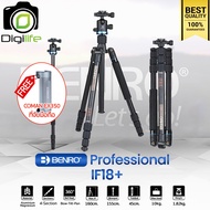 Benro Tripod IF18+ ขาตั้งกล้อง อเนกประสงค์  Monopod กางราบ กลับหัว / Digilife Thailand