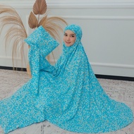 Wearmoura Mukena Dewasa AGNIA Series Bahan Rayon Bali Ukuran Standart | Mukena Travelling