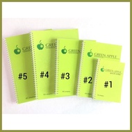 ✒ ◸ ◺ Green Apple Notebook