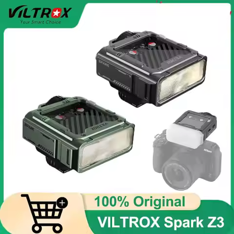 Viltrox Spark Z3 TTL On-Camera Flash 26Ws Speedlite for Canon/Sony/Nikon/Fujifilm Cameras to Volggin