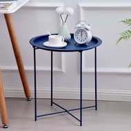 Sofa Side End Table Round Side Table Suitable for Bedroom, Bedroom, Dining Room