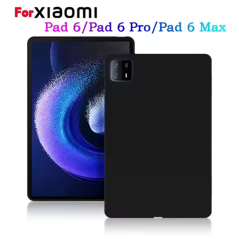 TPU Case For Xiaomi Pad 6 MiPad 6 Pro 11 inch 2023 Tablet Cases Silicone Flexible Back Cover For Xia