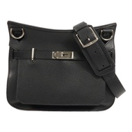 HERMES Clemence皮革Jypsiere 31肩背袋Noir