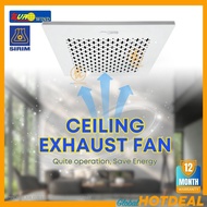 EUROWIND 8/"10" Ceiling Exhaust Fan Kipas Siling Kipas Ekzos Ventilation Fan 抽风机 Exzos Fan Bedroom L
