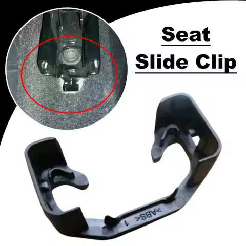 Black Seat Slide Clip Sliding Rail Blanking Cap Guide Rail Cover 5N0881347A9B9 For VW Tiguan Car Acc