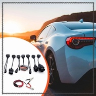 [MCA] 8 Pieces Full Set Car Cable Diagnostic Cable Diagnostic Connector Cables Reliable Connection O