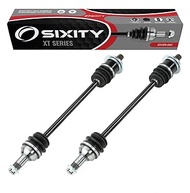 2 pc Sixity XT Rear Left Right Axles compatible with Arctic Cat Prowler 550 650 4x4 Auto H1 HDX 500 