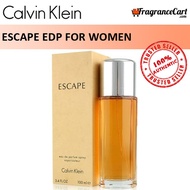 Calvin Klein cK Escape EDP for Women (100ml/Tester) Eau de Parfum [Brand New 100% Authentic Perfume]