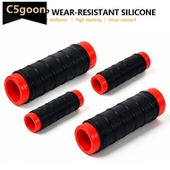 C5GOON 1Pcs/2Pcs Motorcycle Silicone Handlebar Grips Cover Brake Lever Cover Non-Slip Comfortable Gr