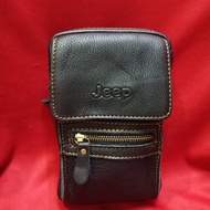 Cowhide Leather Handphone Bag Men Beg Kulit Lembu Lelaki皮包