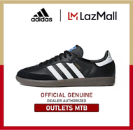 【48H Ship】 adidas originals Samba for men and women Sports shoes, shoes Casual and comfortable sneakers Black