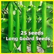 Long Bottle Gourd Seeds เมล็ดน้ำเต้ายาว - ปลูกได้ทั้งปี 25เมล็ด/ซอง เมล็ดพันธุ์ น้ำเต้า พันธุ์ลูกยาว เมล็ดพันธุ์น้ำเต้ายาว Giant Bottle Gourd Plants Seeds Organic Vegetable Seeds for Planting เมล็ดน้ำเต้า เมล็ดพันธุ์ น้ำเต้า เมล็ดพันธุ์ผัก เมล็ดผักสวนครัว