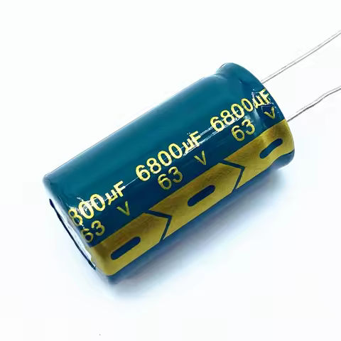 4PCS Aluminum Electrolytic Capacitor 63v6800UF 22*40MM 63v 6800uf 22x40 Electrolytic capa Electrolyt