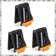 [I O J E] Clip Tech Hubs for ClipTech Pouches,Tool Belt Clip for TOU-CT Models ClipTech Pouches 3 Pc