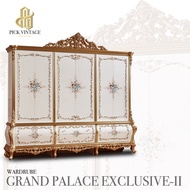 GRAND PALACE EXCLUSIVE-II WARDRUBE ตู้เสื้อผ้าหลุยส์ 6บาน PREMIUM SERIES รุ่น แกรนด์พาเลซ เอ็กคลูซีฟ