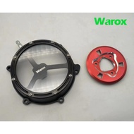 Suitable for Qianjiang Flash 300QJS300S/350 Clutch Modified Transparent Clutch Cover Engine Side Cov