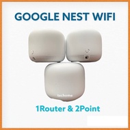 (Openbox) Google Nest wifi 3 Pack - mesh wifi Transmitter From Google