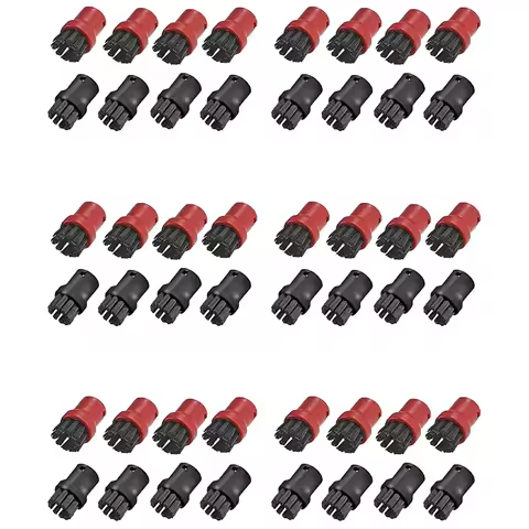 48 Pack Of Hand Tool Nozzle Bristle Brushes For Karcher SC1 SC2 SC3 SC4 SC5 SC7 Premium Steam Cleane