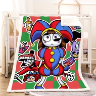 The amazing digital circus throw blanket double-sided warm flannel cashmere customize all sizes