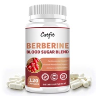 Berberine Supplement with Ceylon Cinnamon-120cap 1500mg Berberine HCL/Artichoke Extracts&Natural Imm