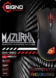 SIGNO E-Sport MAZARKA Gaming Mouse รุ่น GM-980